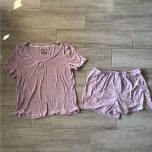 Women's Lavender Sleepwear Set